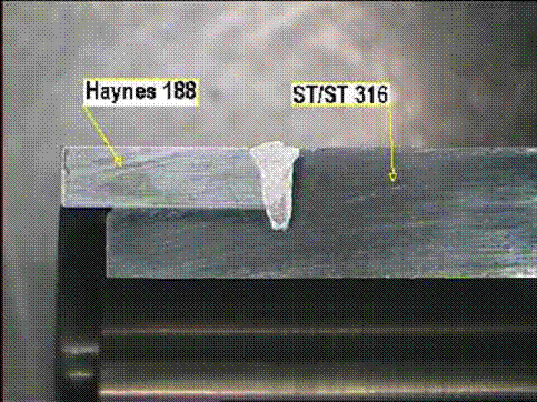 Haynes 188 to Stainless macro