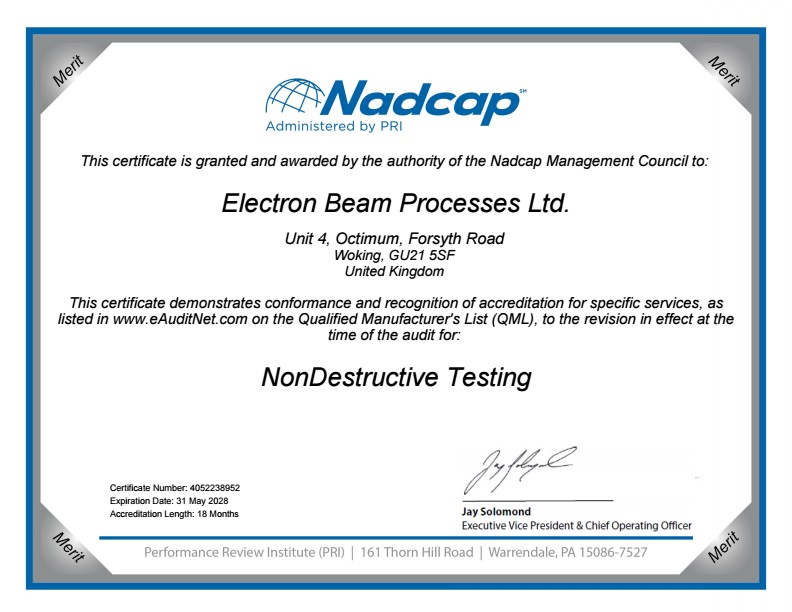 Approval Certificate